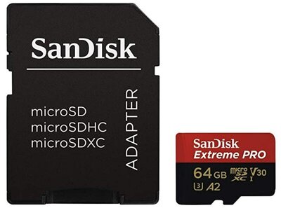 SanDisk Extreme Pro MicroSD 64GB