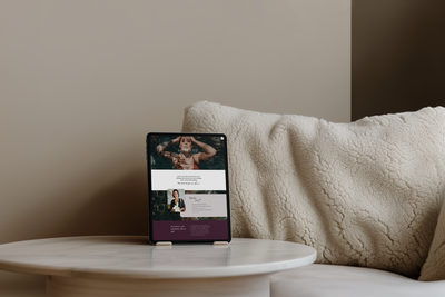 showit website for spiritual coach