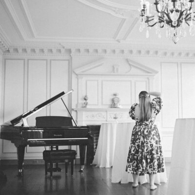 Caitlin Wilcox Photography photographing reception decor at the Estate at River Run in Richmond VA