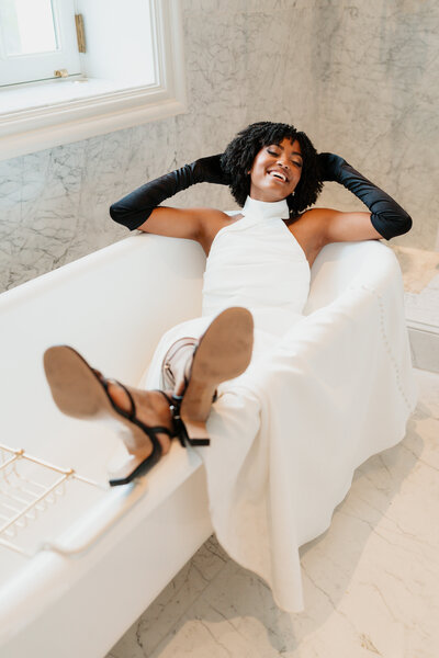 Bridal portrait at Oxbow Estate