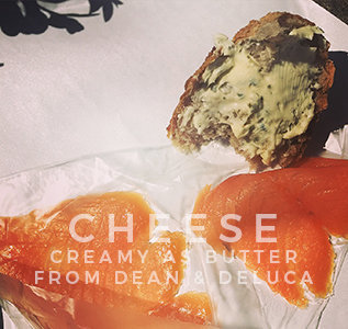 lox and cheese