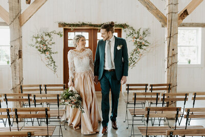 upstate NY boho wedding