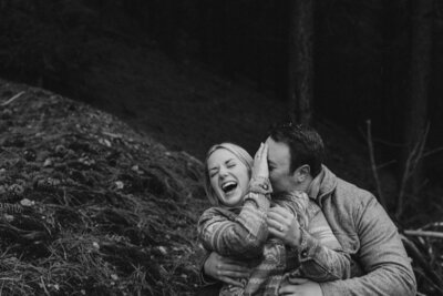 Engagements Photos at Silver Moutnain Resort, Kellogg Idaho
