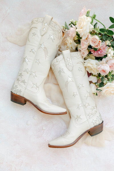 fancy wedding boots for dallas fort worth wedding