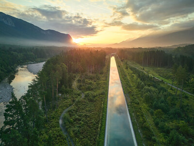 schleuse-sonnenaufgang-naturpark-schütt © Atelier Schulte 1
