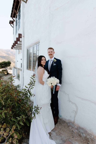 A wedding on Catalina Island in California.