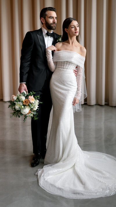 Berlez-Aspen-Avenue-Chicago-Wedding-Photographer-Crystal-Bride-Suit-Shop-Mortar-Designs-Day-of-Diva-Bridal-Brigade-Blue-Daisy-Floral-&-Design-Vogue-Editorial-First-Look-photo2-2