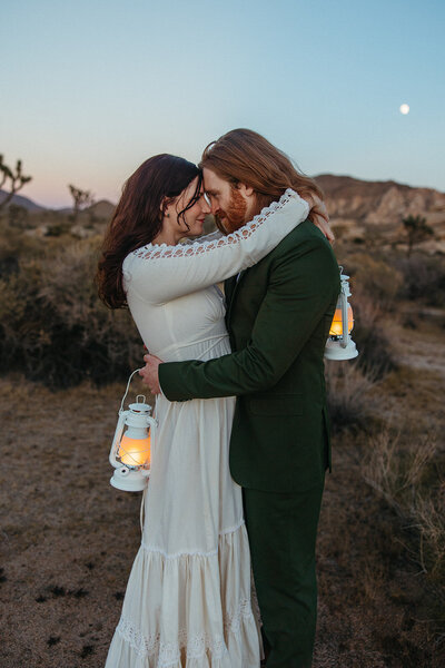 Joshua tree elopement photographer