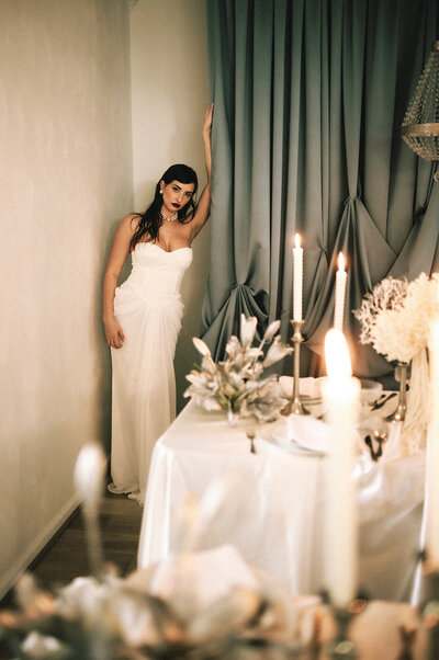 Vika Sokanoff Design is a full-service wedding floral design studio curating immersive designs with editorial, contemporary drama for the classic lovers. Based in Virginia Beach, VA