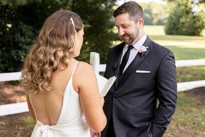 Sammie and Kenny exchanging their vowels