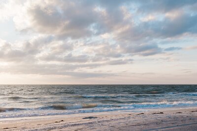 A serene sunset view at St. Pete Beach, capturing the tranquil beauty of the Florida coastline.