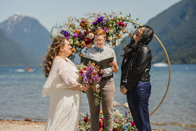 Intimate West Coast Elopement Kelsey and Katherine