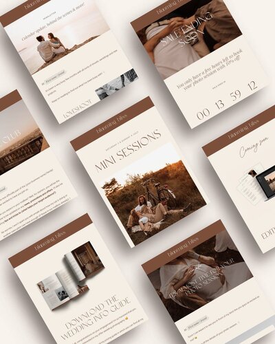 Flodesk email templates voor fotografen