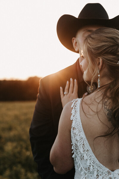 western wedding in montana