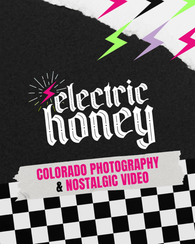 Electric Honey Photography Logo Cover