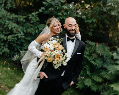 First look & Wedding Party-82