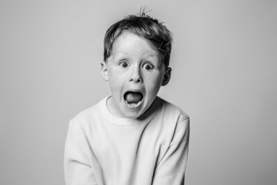 Edmonton studio family portrait  parents, and adult daughters in Sherwood Park