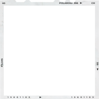 White film photo frame