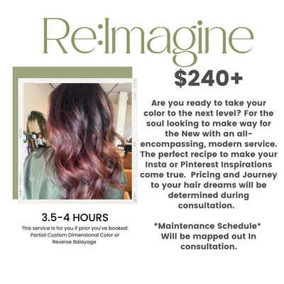 Finished color with a seamless balayage and customized cut.