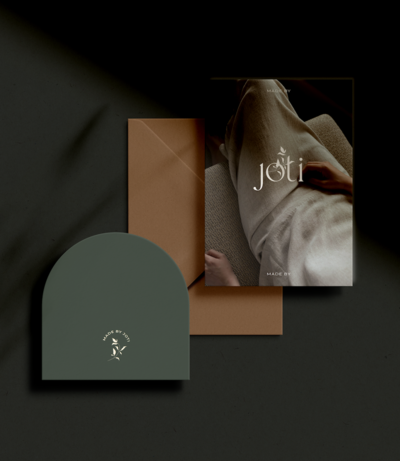 Made by Joti brand identity by Kathlyn Jarvis Design
