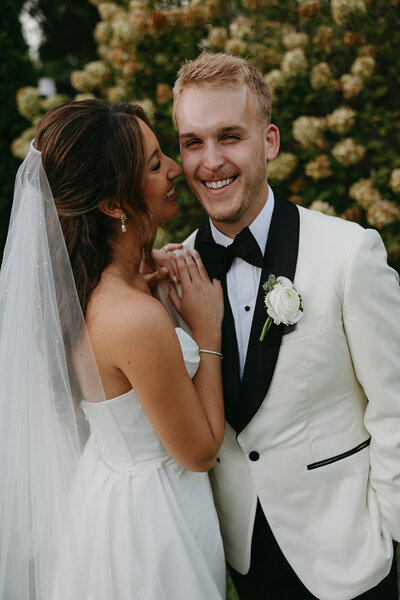 Glamorous Black & White wedding at the Bradford