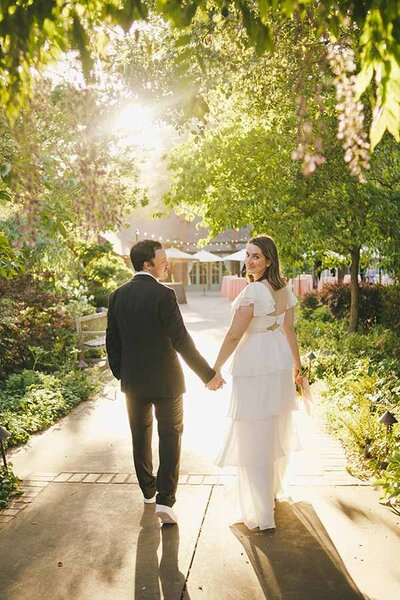 Garden Wedding in Calistoga, CA