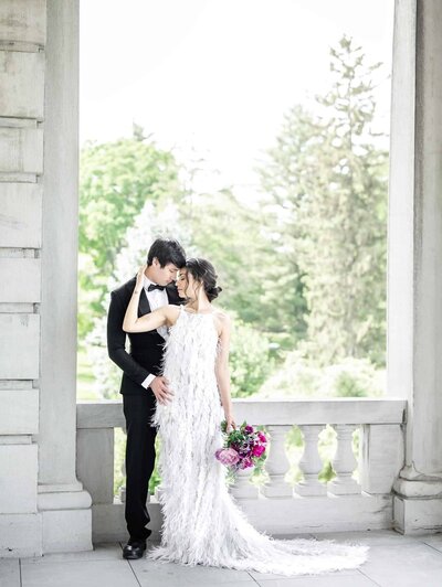 Bride and groom