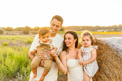 Family photo shoot in Mallorca