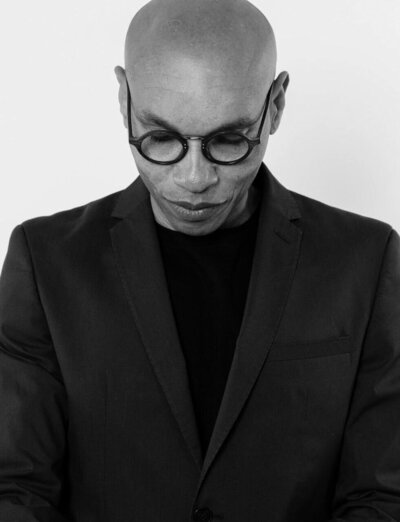 Brand photo headshot of producer pianist Eddie Bullen