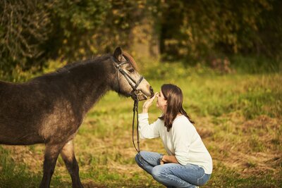 Tierkommunikation Pony Pferd