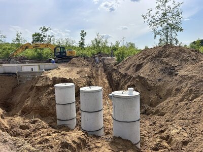 Septic install