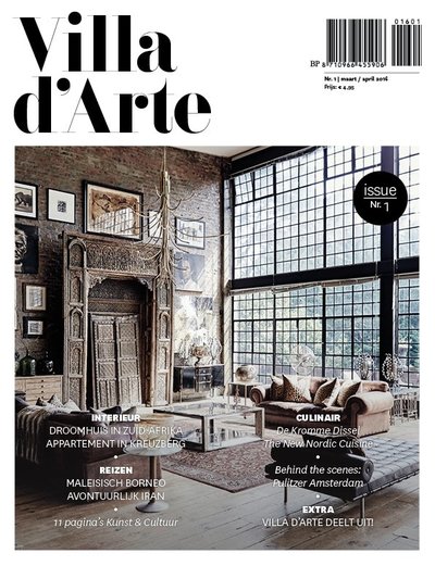 Magazine Publicaties Villa D'Arte Maart/April 2016