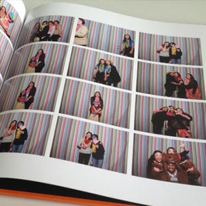 custom flipbook photobooth