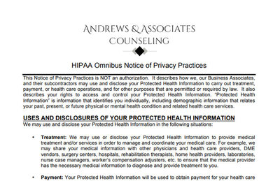 Preview Icon - HIPAA Privacy Practices