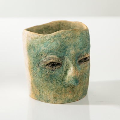 Michelle-Spiziri-Abstract-Artist-Ceramics-Totem-Mugs-Lichen-1