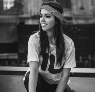 Wearing a headband