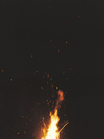 bonfire at madison wisconsin brand photography