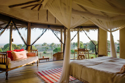 Unique safari lodge in Tanzania