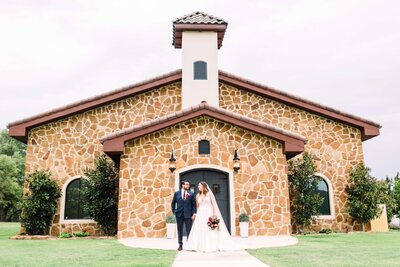Lochlin and Katie at their wedding at Ma Maison