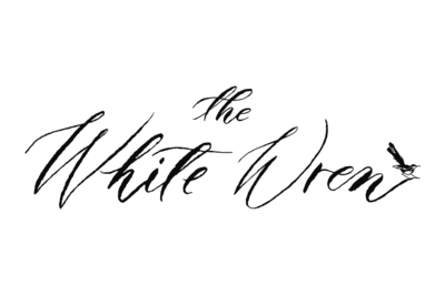 The White Wren logo design