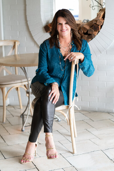 Jennifer Crosby in her Midtown Design Studio