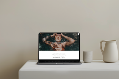 bold showit website design for business coach