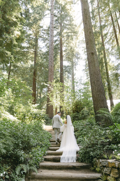 Bride and groom at Gardener Ranch wedding