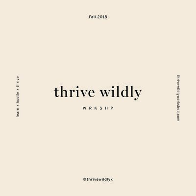 Thrive Wildly – Melissa Marshall