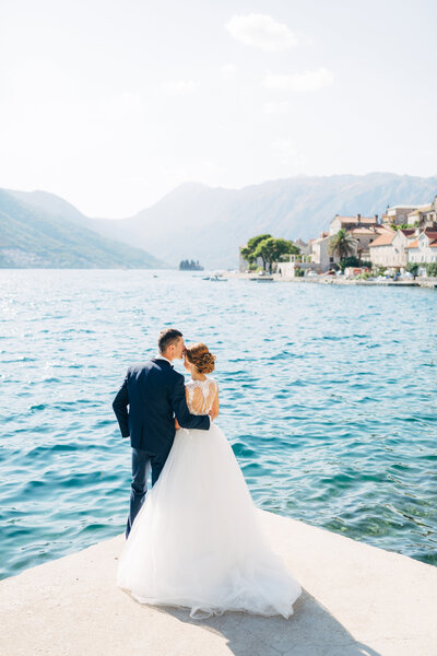 Bride Groom Como Lake Wedding couple Photoshoot