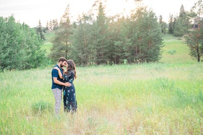 Engagement Photos by in Alberta by Lily Laidlaw Photography