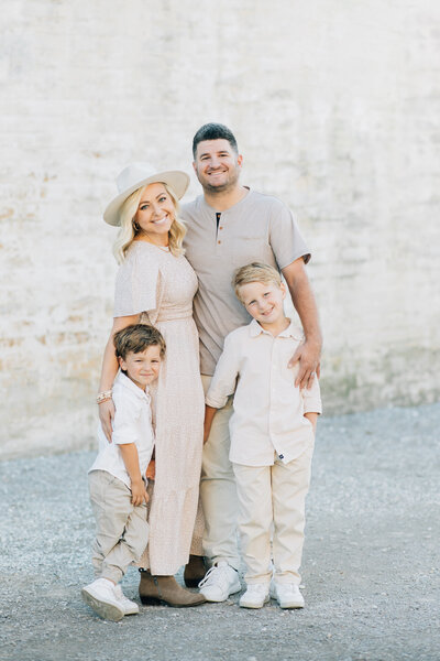 Family Photo Session Harlinsdale Farm Franklin TN