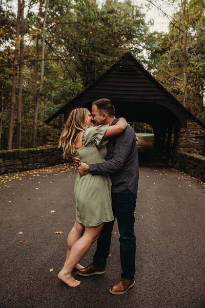 Moody and Cloudy Engagement Session