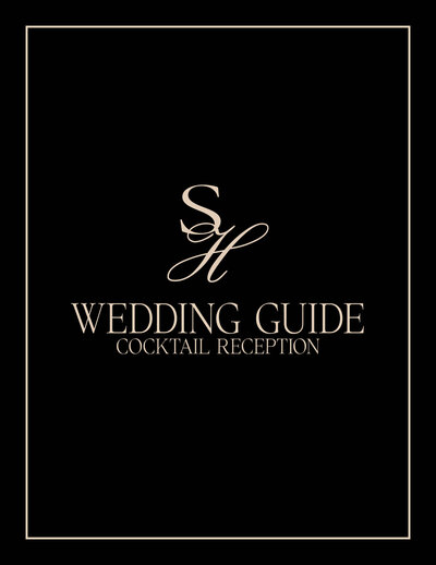 Cocktail Style Wedding Reception Guide for the Sepulveda Home