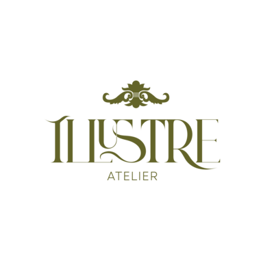 Logo principal créé par Fenicia Studio pour l'identité visuelle de l'atelier de couture.